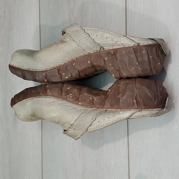 El Naturalista Womens Leather Clogs Mule Shoes sz 37 US 7 - Picture 7 of 13